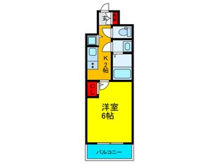 ｸﾘｽﾀﾙｸﾞﾗﾝﾂ大阪ｾﾝﾀ-Ｓｔ(902)の物件間取画像